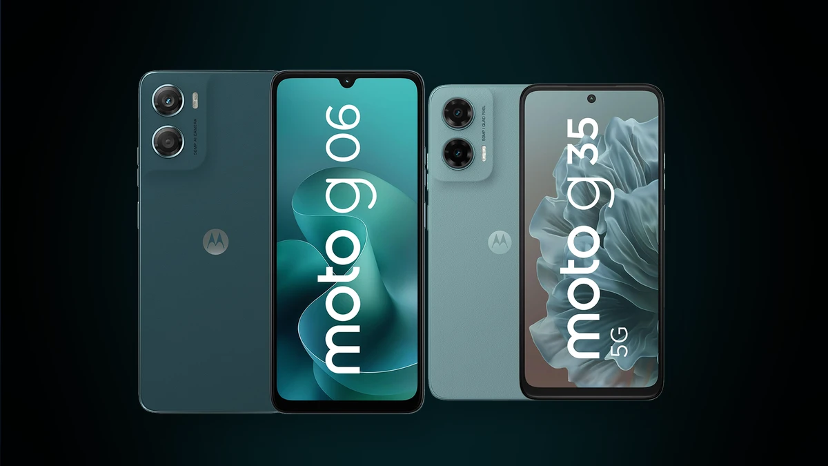 Motorola Moto G06 vs G35 5G comparación Chile 2026