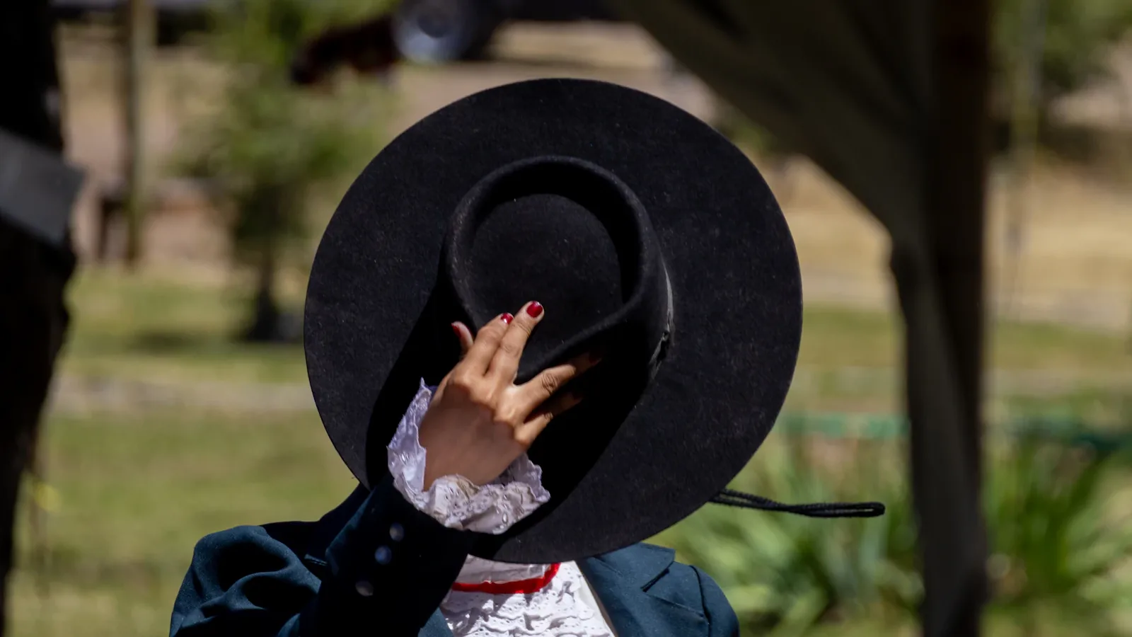 Sin señal de celular en una fonda de Fiestas Patrias en Chile