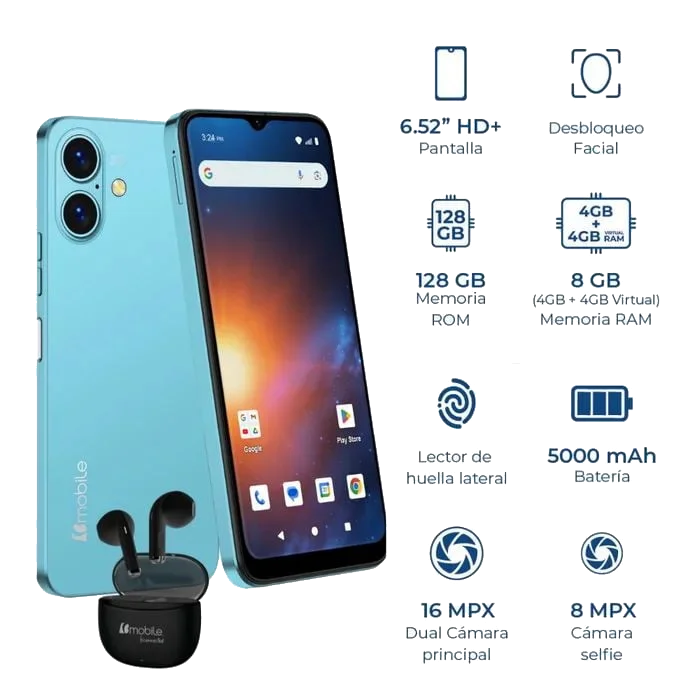 Bmobile Rocket A1 Celeste 4G