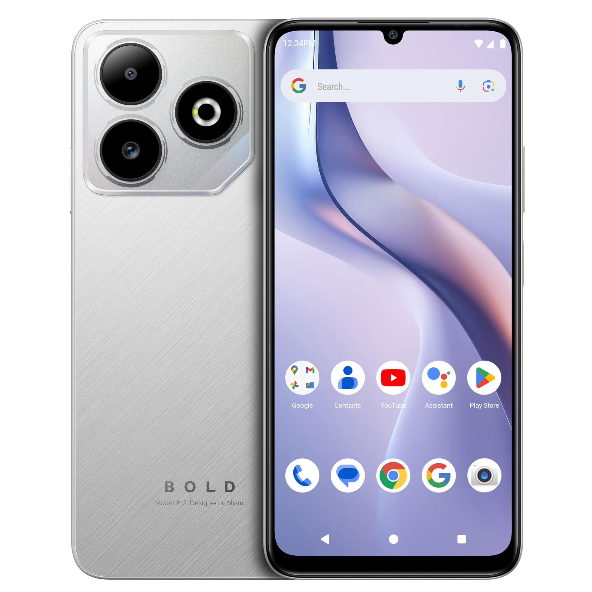 Bold K12 6 8 Hd+ 120Hz 50Mp Plata