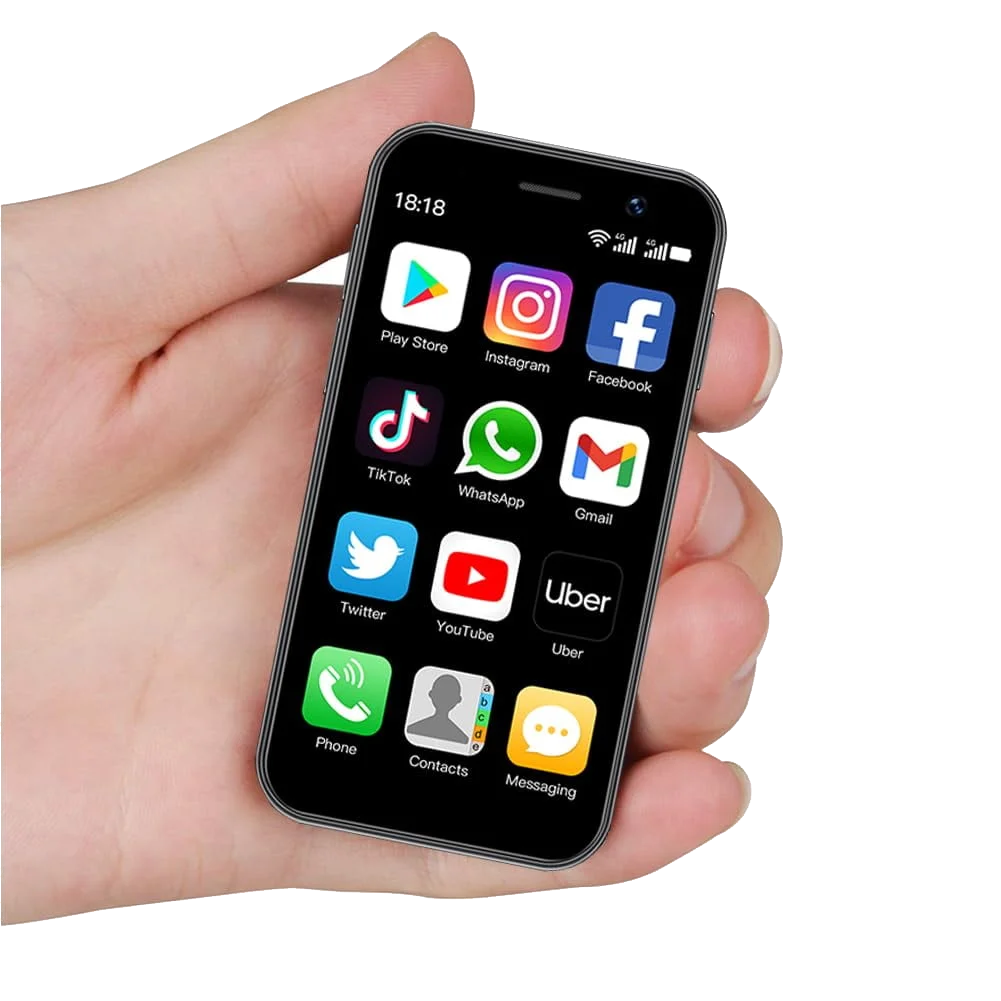 Cutwif 3.0" 2+ 4G Desbloqueado Negro