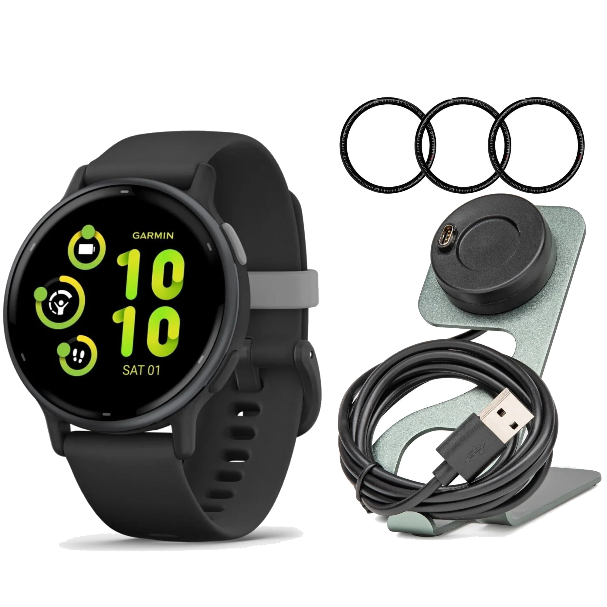 Reloj Inteligente Gps Para Correr Garmin Forerunner 165 Amoled De 1.2 Pulgadas