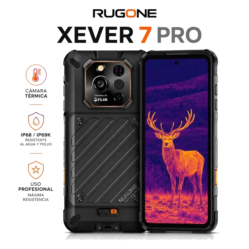 Rugone Xever 7 Pro 5G Te Rmica Flir