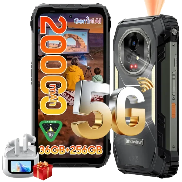 Smartphone Blackview Xplore 2 Gemini Ai 5G 6.73" Amoled