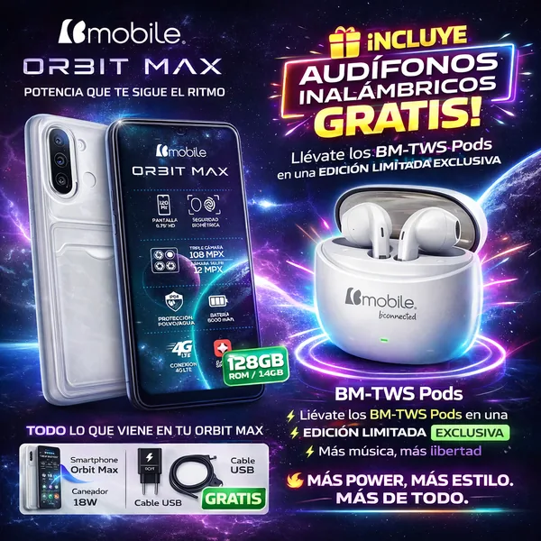 Smartphone Bmobile Orbit Max
