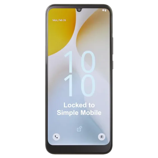 Smartphone Simple Mobile Blu View 5 Pro Gris