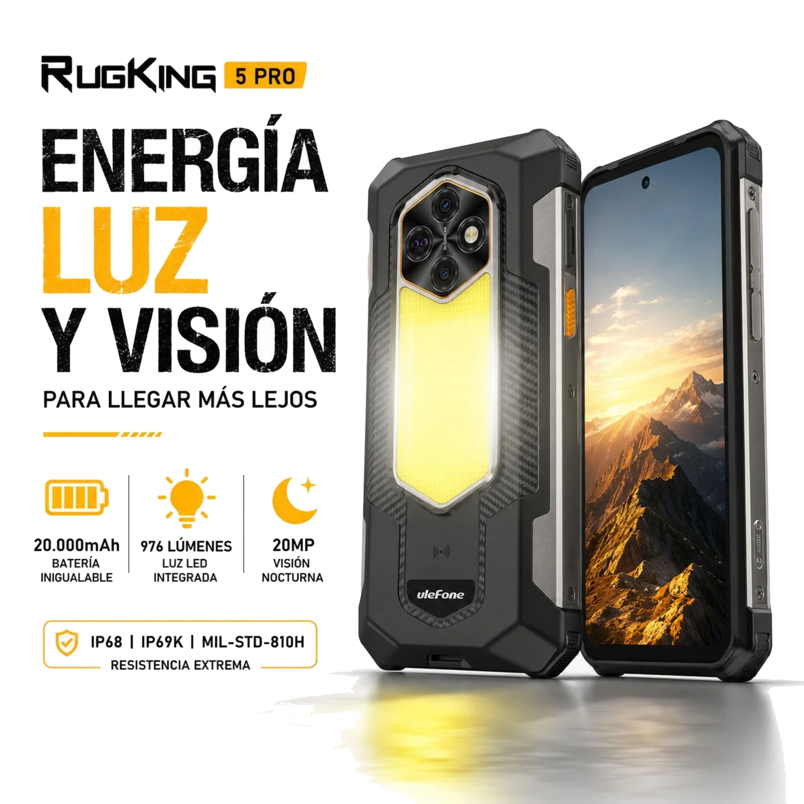 Ulefone Rugking 5 Pro Batería